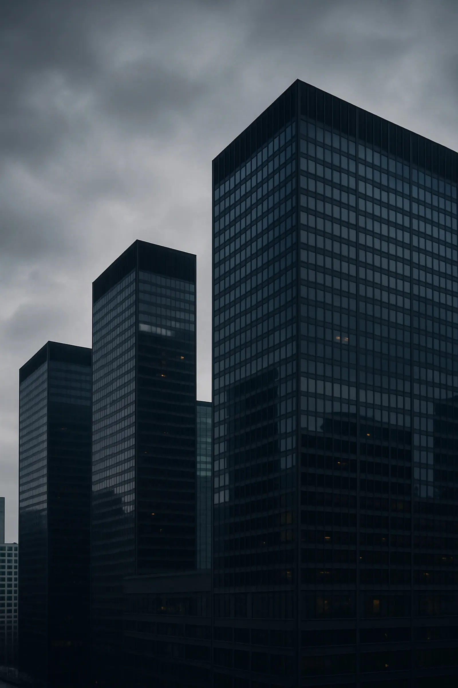 Empty office building symbolizing the decline of return-to-office mandates.